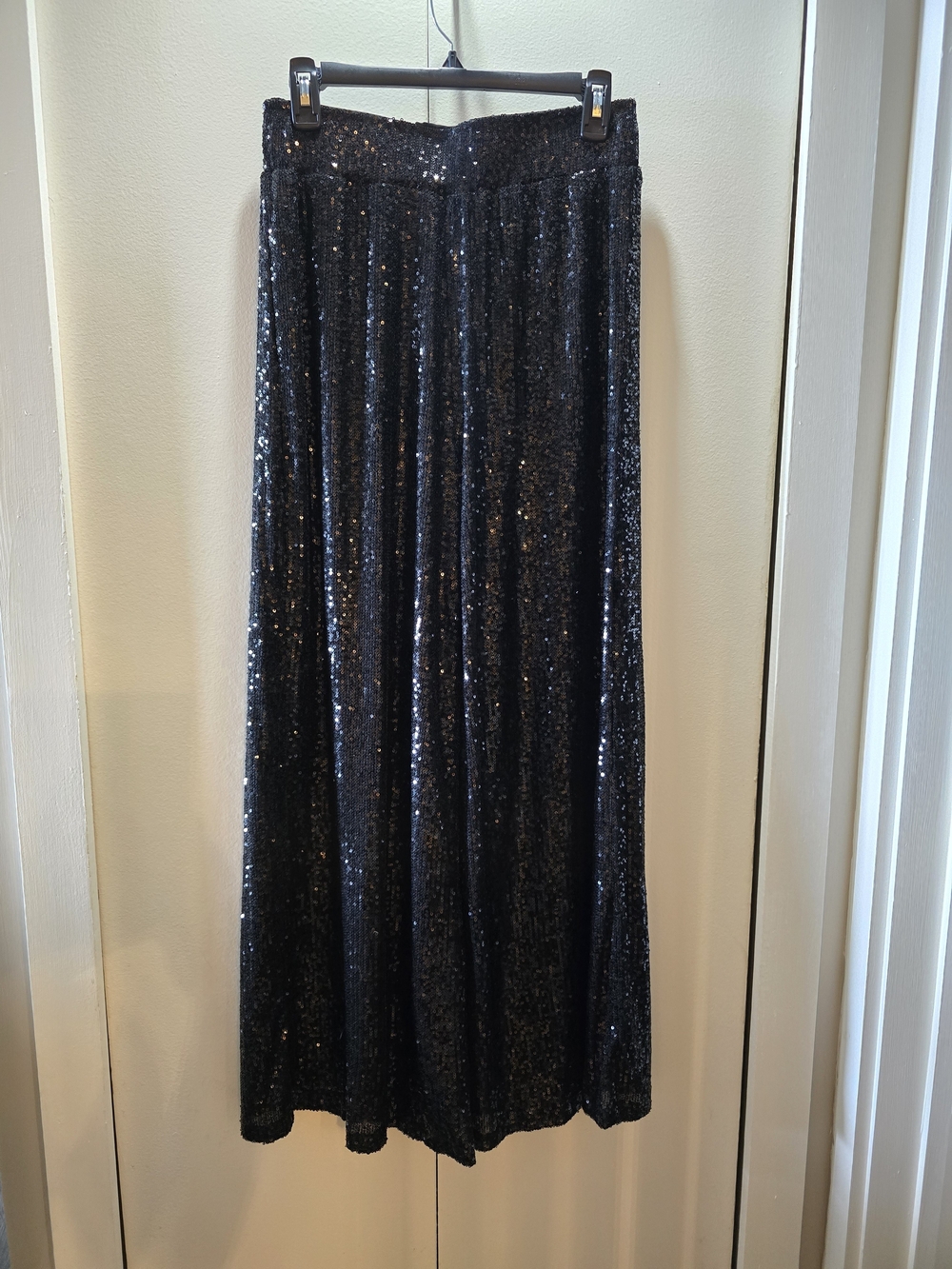 Black Sequin Pants
